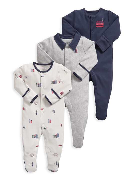 Baby Gift Hamper – 4 Piece with London Transport Sleepsuit image number 6